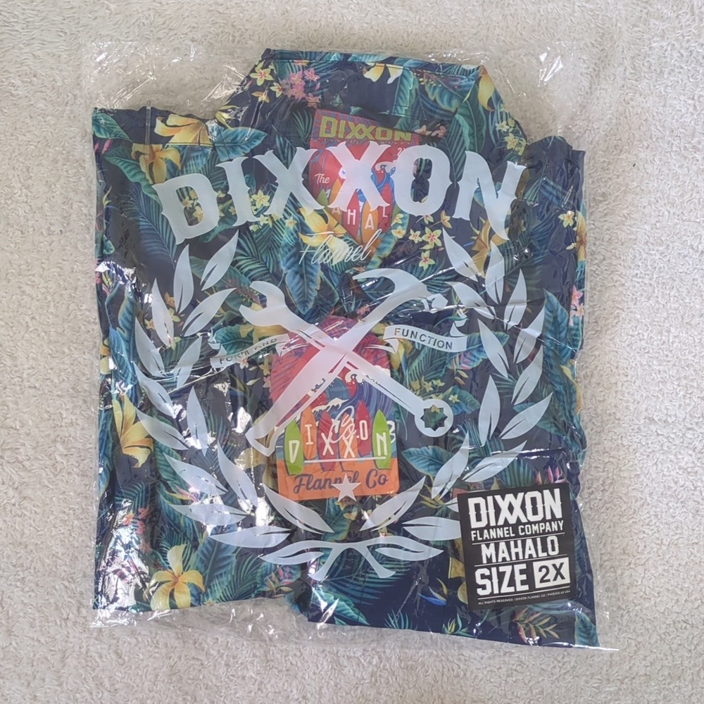 Dixxon Tropical "Mahalo" S Short Sleeve Shirt - Picture 3 of 13
